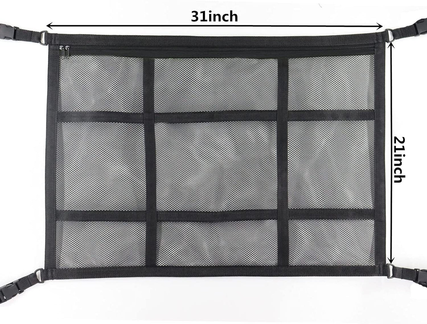 Car Ceiling Cargo Net Pocket Car Ceiling Cargo Net Pocket Vehicle Gym From House Black 31inchx21inch