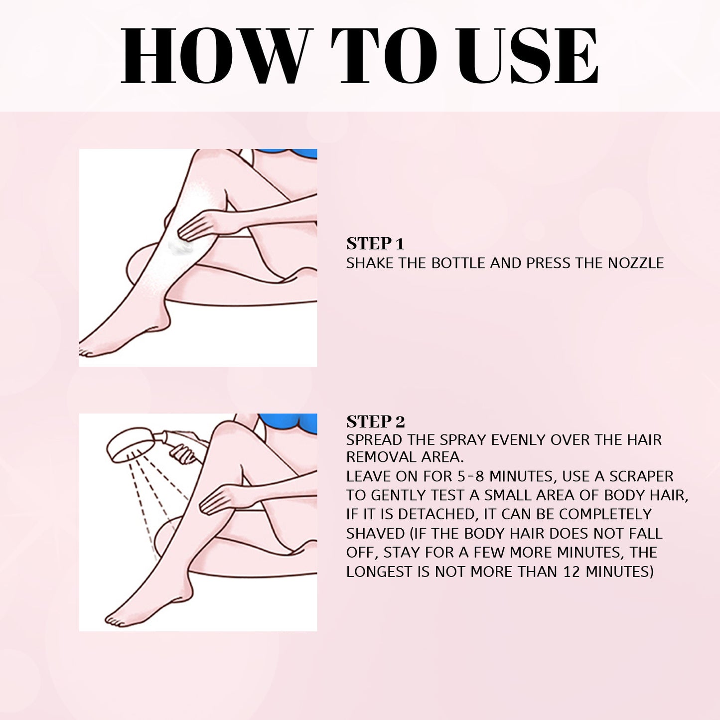 Mu Si Honey Hair Removal Spray Removes All Over The Body Beauty DealSniper.net