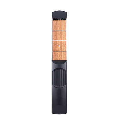 Pocket Guitar Portable for Acoustic Guitar Practice for Beginner Hobby Gym From House 4 frets