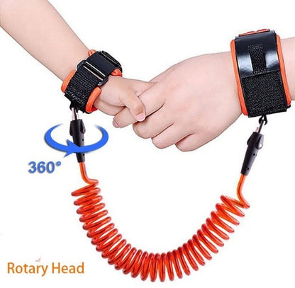 Child Safety Wristband Kids dealsniper-net 150cm Rotary head Orange