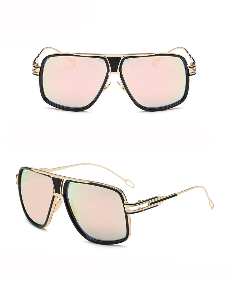 Sunglasses Men Brand Designer Sun Glasses Driving Oculos Men DealSniper.net Pink