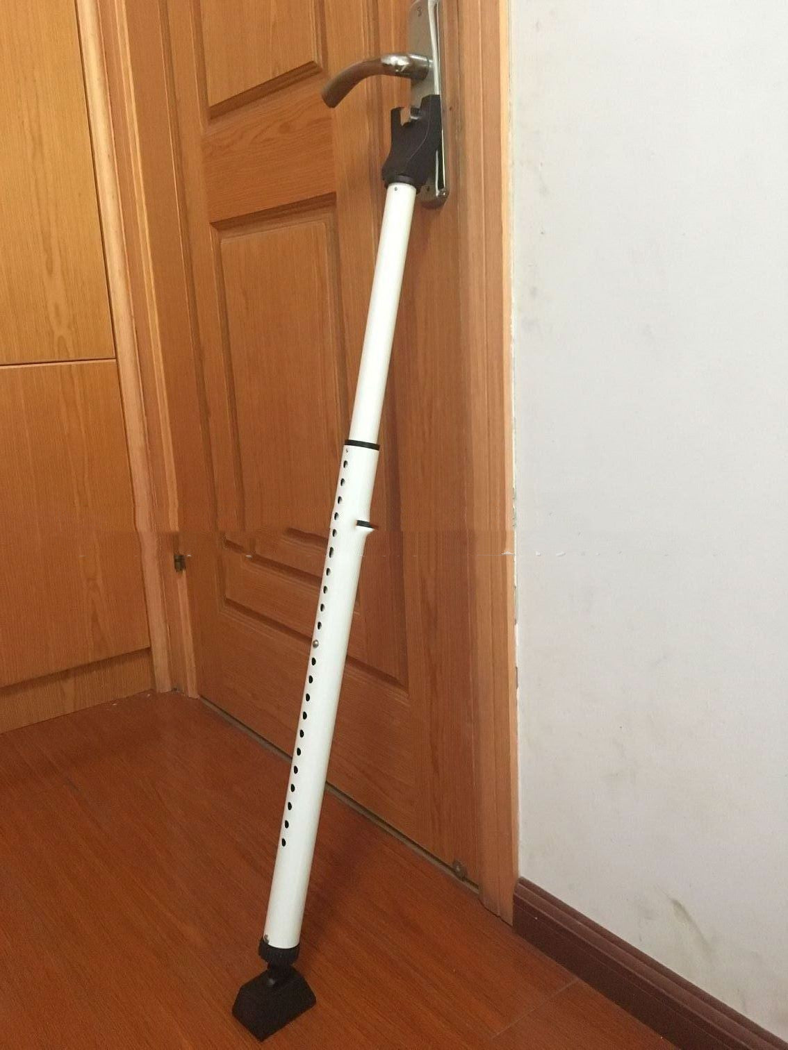 Adjustable Door Anti-theft Strip Home Security Door Fence House DealSniper.net White