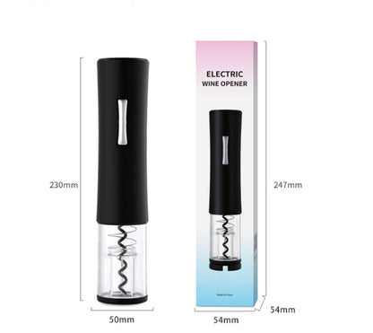 Electric Wine Opener Corkscrew Foil Cutter Set Kitchen Gym From House