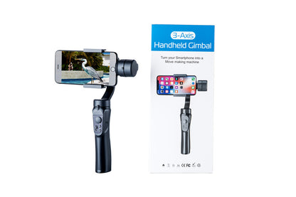 Handheld Phone Gimbal Stabilizer 3-Axis PTZ Tripod Anti-Shake for Smartphone Vlog