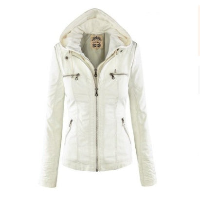 Fashion Detachable Hooded Jacket With Pockets Clothing Women dealsniper-net