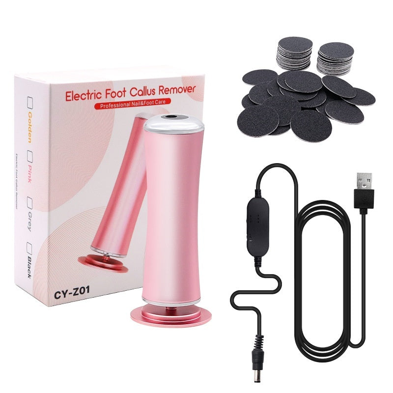 Electric Foot Callus Remover Foot Care File Heels Dead Skin Beauty Gym From House Pink No
