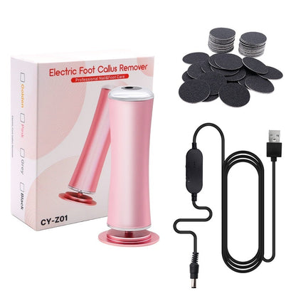 Electric Foot Callus Remover Foot Care File Heels Dead Skin Beauty Gym From House Pink No