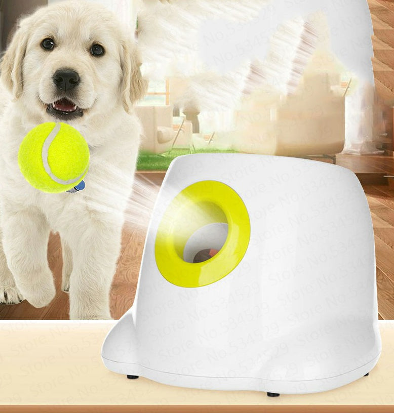 Dog Pet Automatic Interactive Ball Launcher Pets dealsniper-net