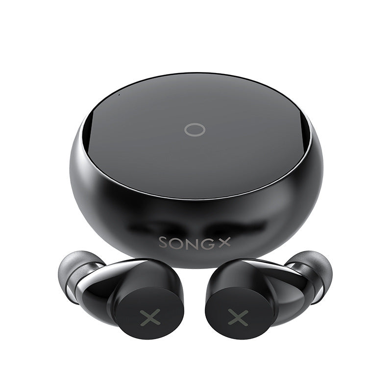 Wireless Bluetooth5.0 Earphones Sport Headsets Electronics dealsniper-net Black