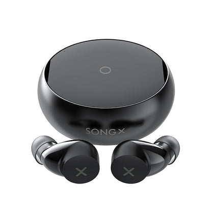 Wireless Bluetooth5.0 Earphones Sport Headsets Electronics dealsniper-net Black