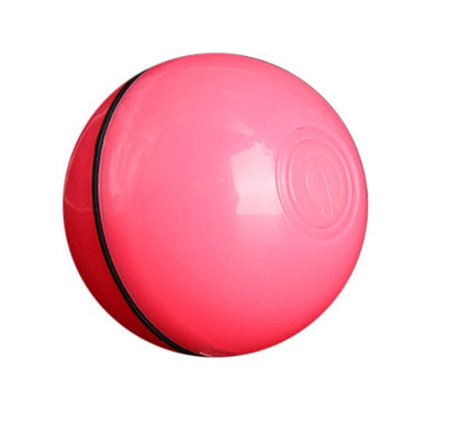 LED Laser Electronic Rolling Pet Funny Cat Toy Ball Pets dealsniper-net USB Pink