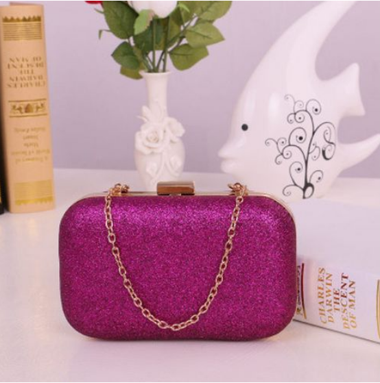 Women Handbag Evening Bags For Party New Women Chain Shoulder Bag Ladies Fashion Gold Clutch Box Bag Women Messenger Women dealsniper-net