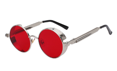 Austin Powers Vintage Round Metal Frame Sunglasses Women dealsniper-net 9