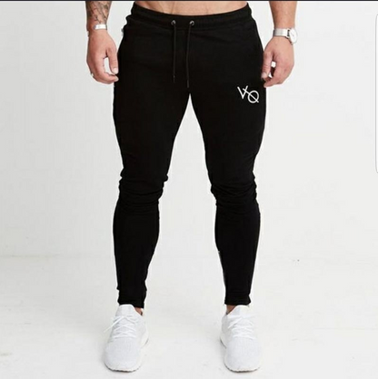 Spring and autumn men's fashion casual slim sports pants men's printed trousers Men dealsniper-net