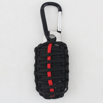 EDC.1991 Outdoor Survival Kit Fishing Kit Outdoor DealSniper.net Black Red Core