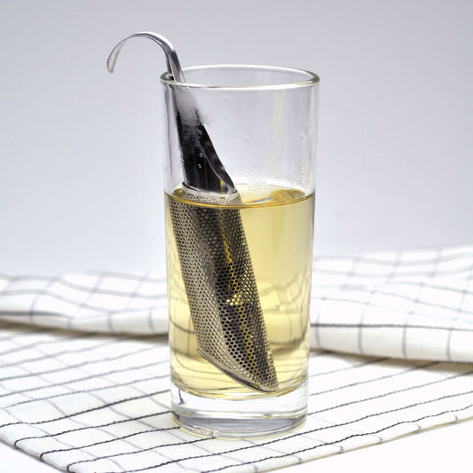 304 Stainless Steel Tea Tube with Curved Handle Kitchen DealSniper.net