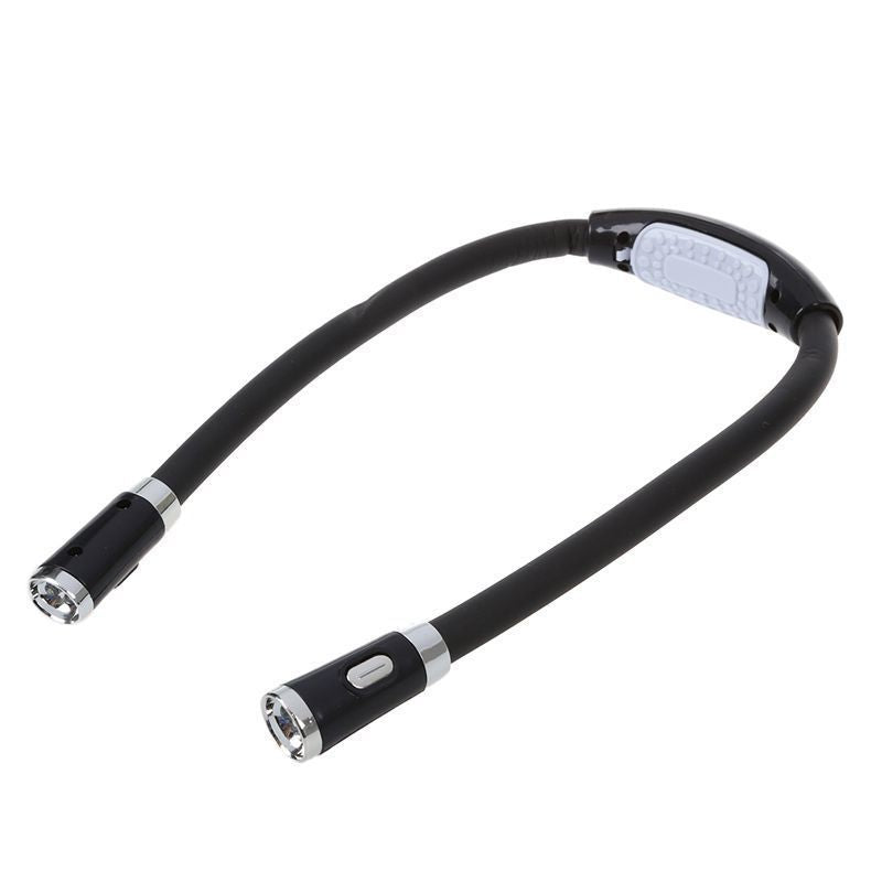 Flexible Neck Hug Book Light With LED Reading Lamp Gadgets dealsniper-net Black clarinet