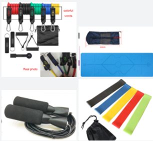 Fitness Rally Elastic Rope Resistance Band Sports DealSniper.net 1 set