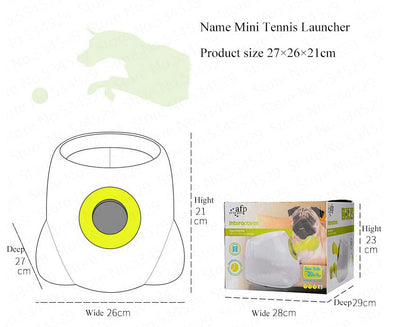 Dog Pet Automatic Interactive Ball Launcher Pets dealsniper-net