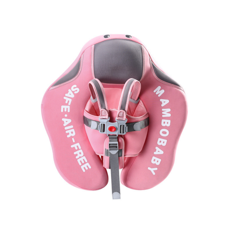 Children's Free Inflatable Lying Ring Anti-turning Swimming Ring Kids DealSniper.net Pink 7