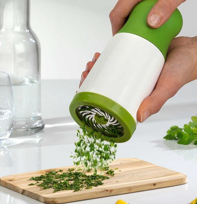 Herb Grinder Spice Mill Parsley Shredder Chopper Kitchen dealsniper-net default