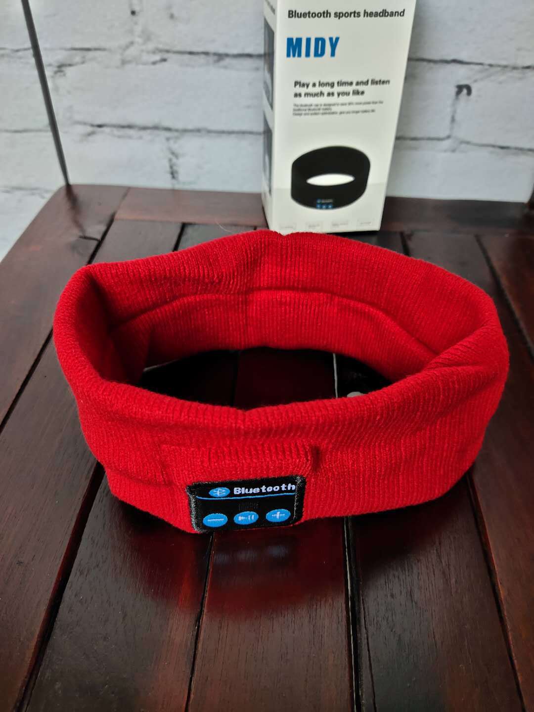 Sports music headband Sports dealsniper-net Red