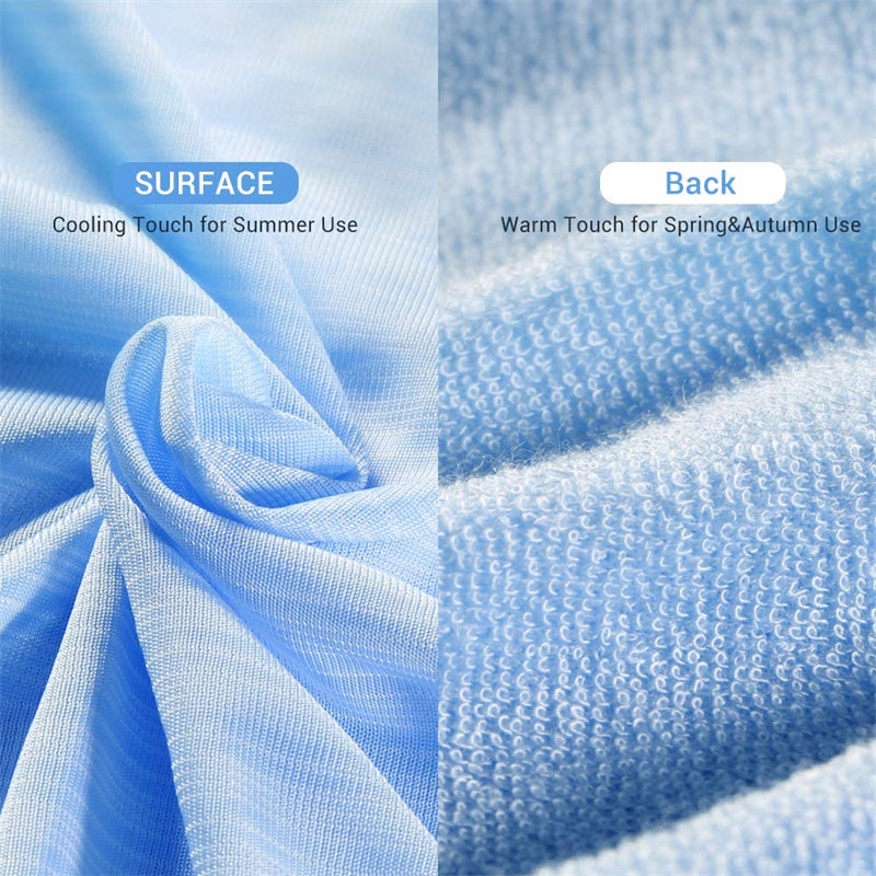 Cooling Blanket Cooling Fiber Absorb Heat Washable Cover House DealSniper.net