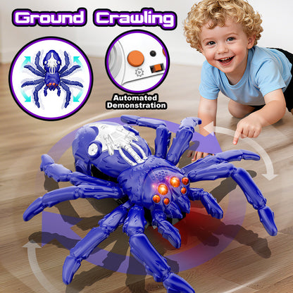 Cross-border Remote-controlled Wall-climbing Spider Lizard Childrens Toy Kids DealSniper.net