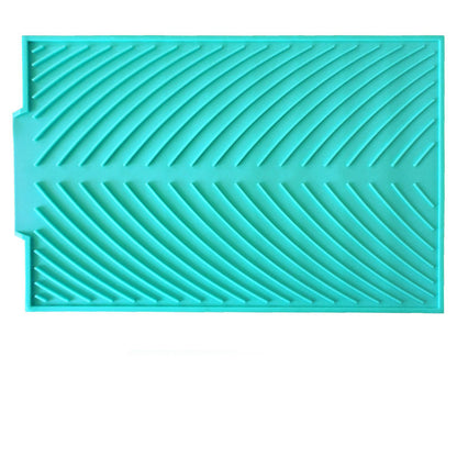Household Kitchen Drying Silicone Drain Pad Kitchen Gym From House Cyan S