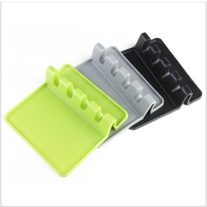 Kitchen Silicone Spoon Pad Spatula Mat Kitchen dealsniper-net