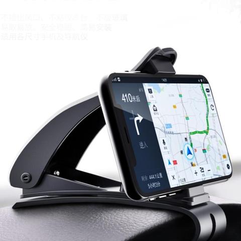 Buckle Style 360 Degree Car Phone Clip Gadgets dealsniper-net Black