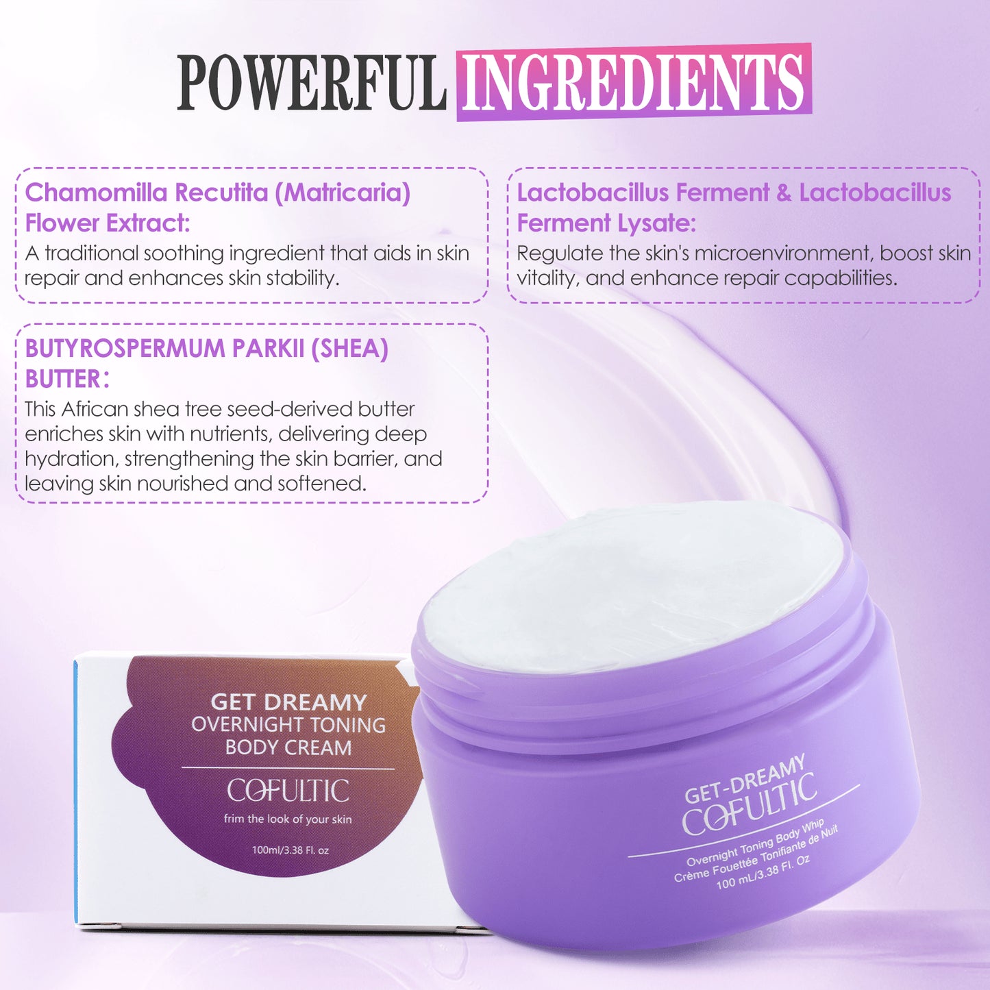 Cofultic Night Sleep Tightening Cream Flat Wrinkles Beauty Gym From House