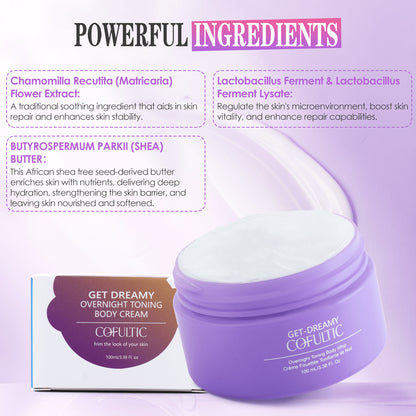 Cofultic Night Sleep Tightening Cream Flat Wrinkles Beauty Gym From House