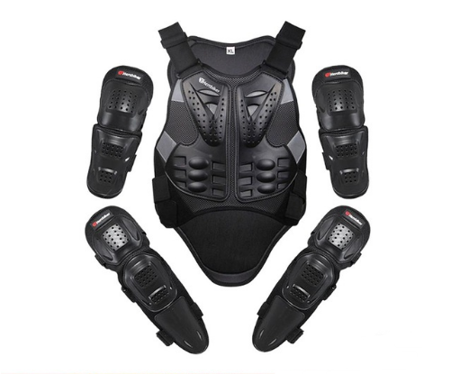 Genuine Motorcycle Jacket Racing Armor Protector ATV Motocross