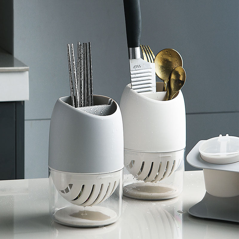 Kitchen Multifunctional Drain Rack Multi-Purpose Drain Rack High-Quality PP Diatom Mud Kitchen Organizer Cutlery Drying Rack Kitchen DealSniper.net