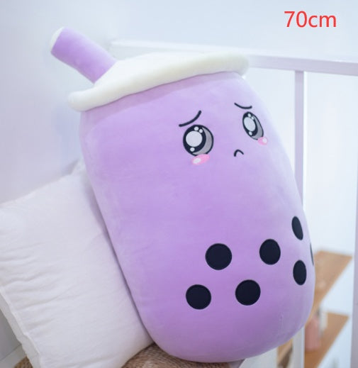 Cute Fruit Drink Plush Stuffed Soft Toy Pillow Cushion