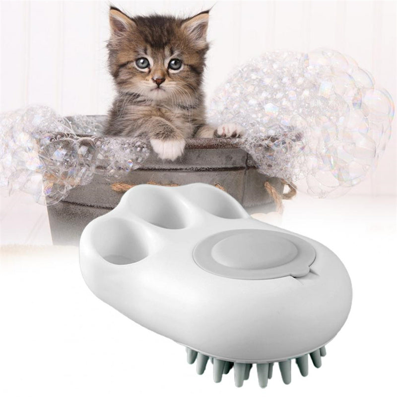 Durable Cat Paw Bath Brush Fine Foaming Labor-saving Pets dealsniper-net