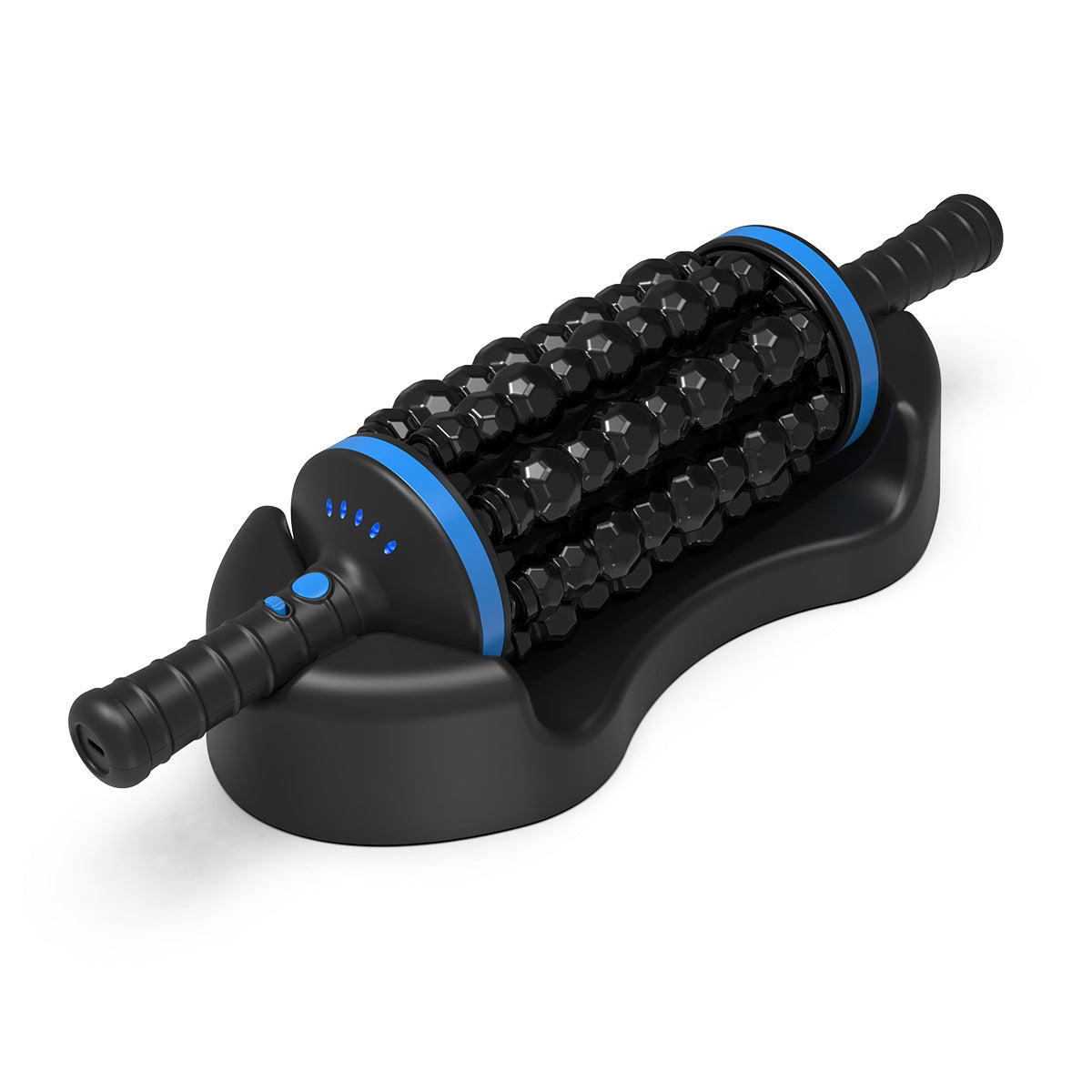 Muscle Relaxation Handheld Electric Rollers Massager Sports Gym From House Blue
