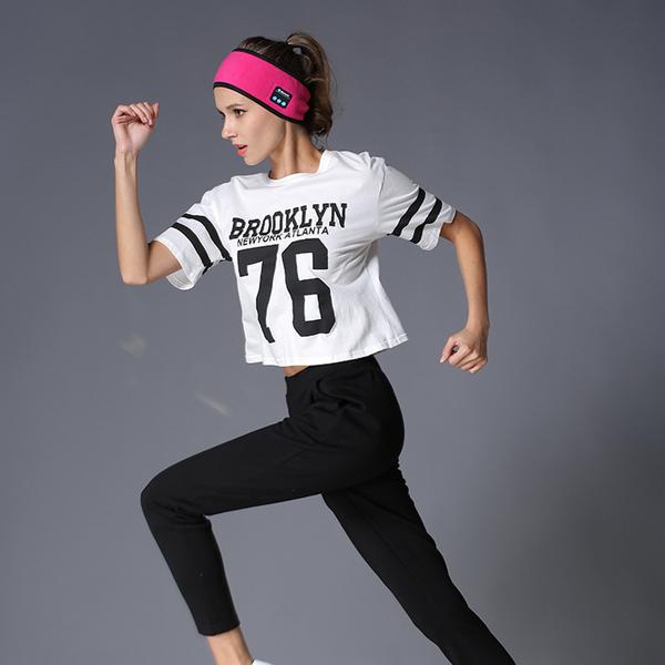 Wireless Bluetooth Headband Outdoor Fitness Yoga Headband Sports DealSniper.net