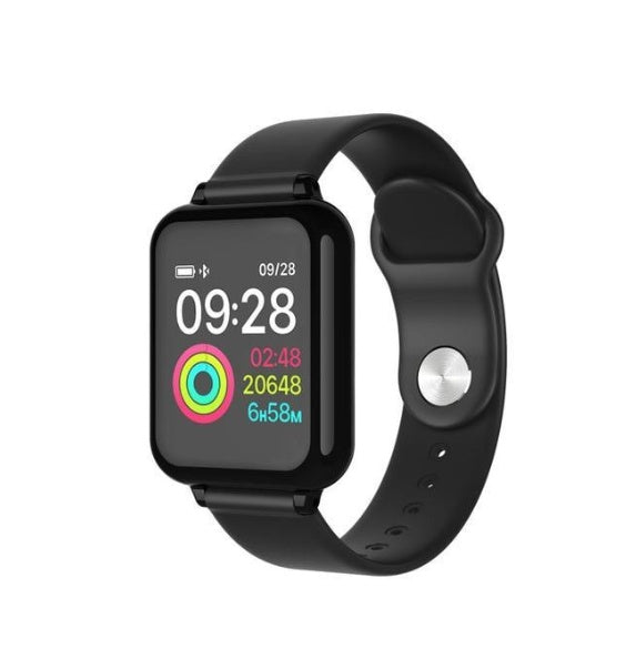 Compatible with Apple , B57 color screen smart sports watch Jewelry DealSniper.net Black