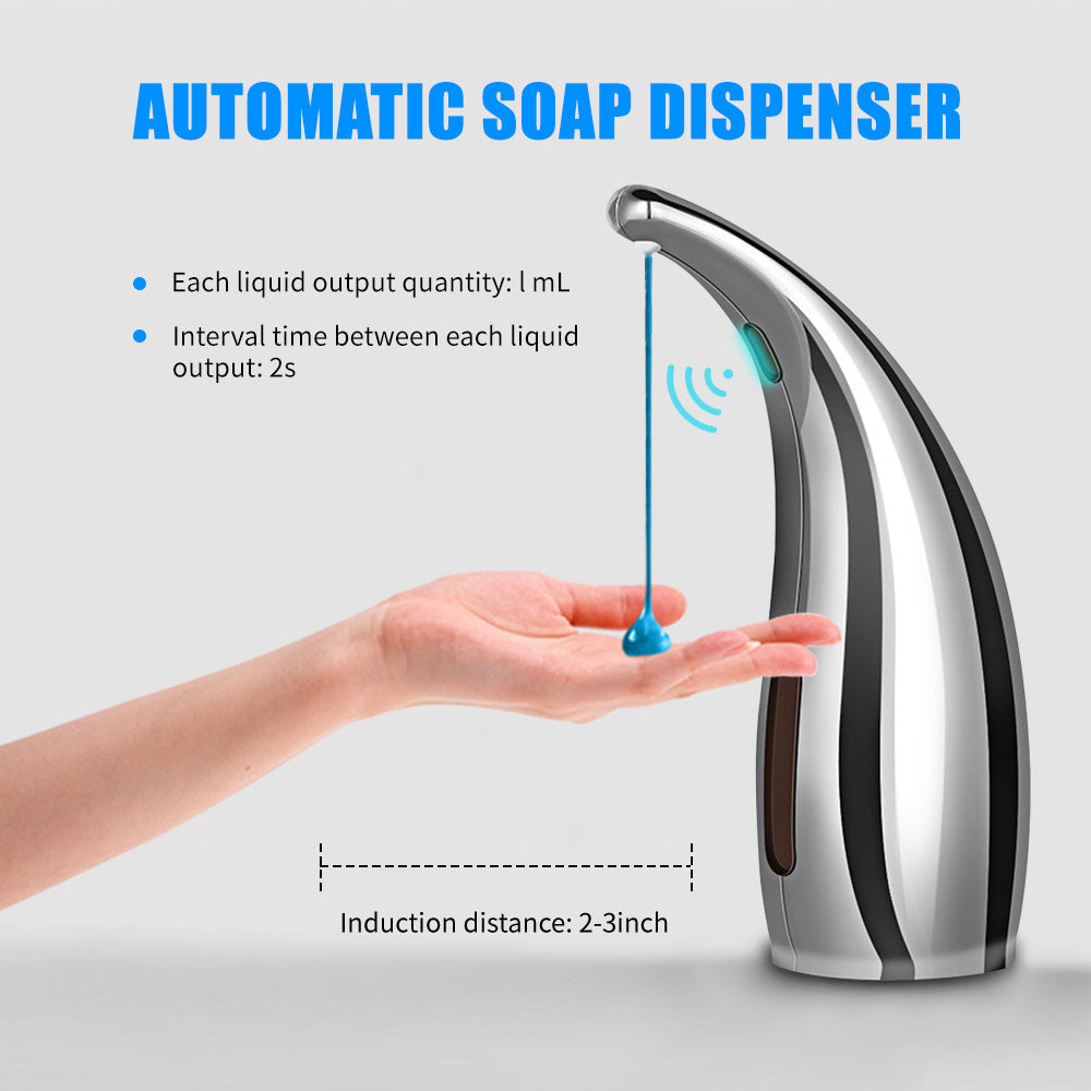 Automatic Liquid Soap Dispenser Infrared Smart Sensor Kitchen dealsniper-net