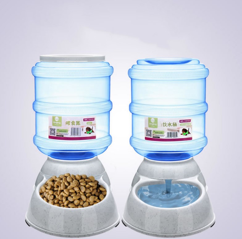 Cats Dogs Automatic Pet Feeder Drinking Water Fountains Large Pets dealsniper-net