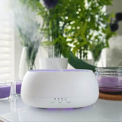 Aroma Diffuser 500ml Ultrasonic Air Humidifier Colorful Light House DealSniper.net