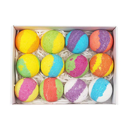 Bath Bombs Ball Explosion Salt Ball Gift Box Kids Gym From House 100gx6