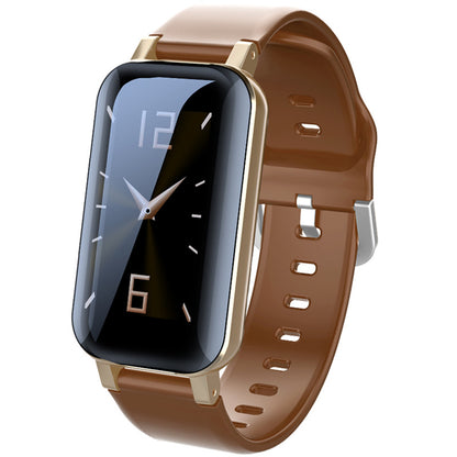 Smart Binaural Bracelet Wireless Bluetooth Headset 2-in-1 Jewelry Gym From House Gold