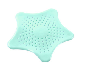 Five-pointed Star Kitchen Sink Anti-clogging Silicone Floor Drain Kitchen DealSniper.net Light green 1 pcs