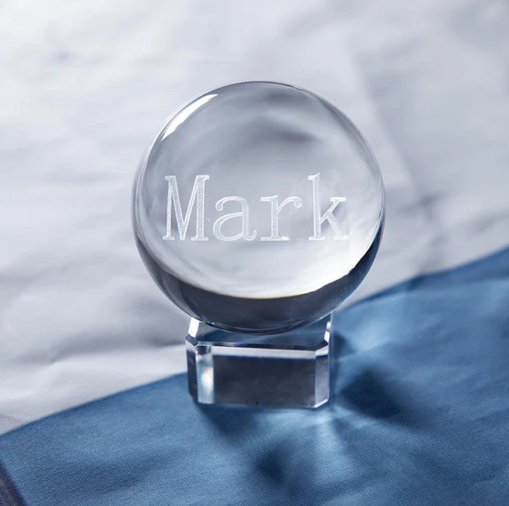 Crystal Ball personalized customization Home Decor DealSniper.net 60mm With crystal base