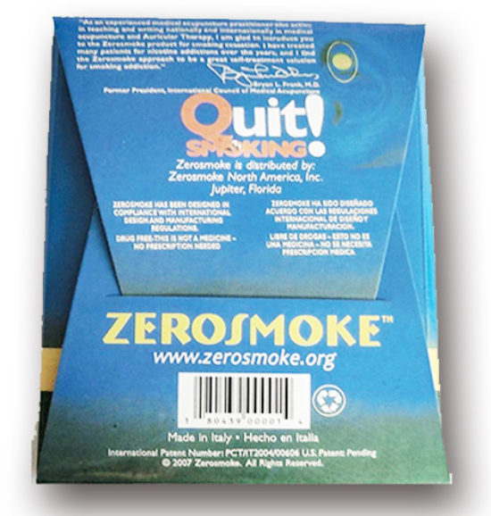 Quit Smoking Magnet Zerosmoke Auricular Therapy Magnet Electronics dealsniper-net Package