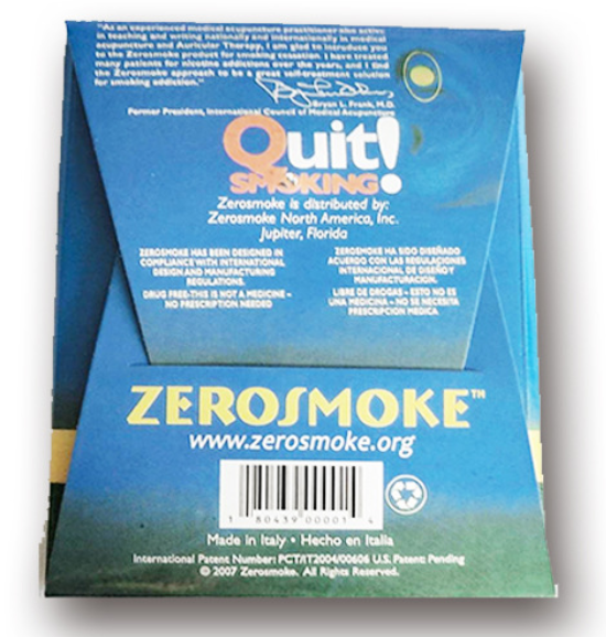 Quit Smoking Magnet Zerosmoke Auricular Therapy Magnet Electronics DealSniper.net Package