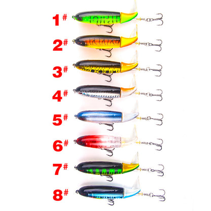 Road Sub-bait Propeller Tractor Hard Bait Floating Water Pencil Lure Bait Outdoor dealsniper-net